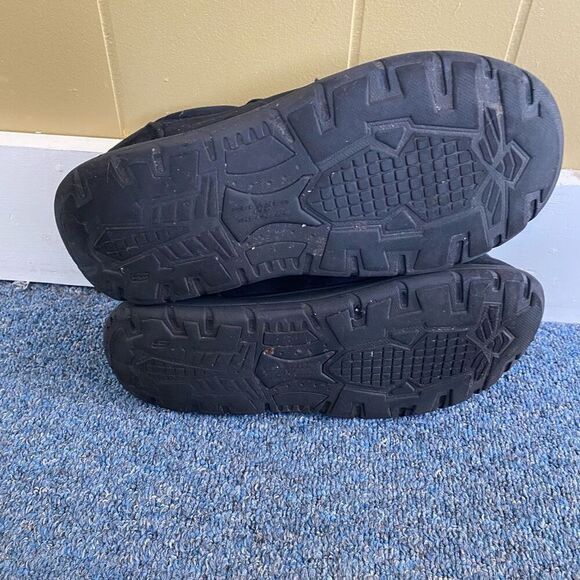 Skechers relaxed fit memory foam 360 men 11 slip on comfort slipper shoes black - Picture 8 of 9